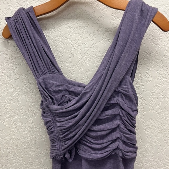 Anthropologie Plenty by Tracy Reese Dreamy Drapey Dress S Purple Heather - Picture 2 of 7